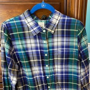 Jcrew Perfect Fit Buffon down Top Large